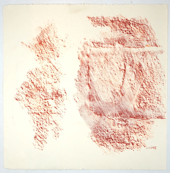 Ulla Viotti, pastell, signerad.
