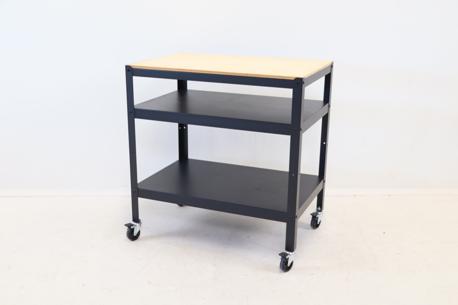 Rullvagn, metall/trä, "Bror", IKEA.
