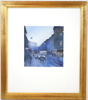 Lars R Johansson, ''Kungsgatan'', akvarell, signerad, 2013.