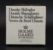 Per Lütken, glasservis, 99 delar, ''Danske Skibsglas'', Holmegaard, Danmark.