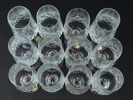 Champagneglas, 12 st, ''Bristol'', Bohemia Crystal, Tjeckoslovakien.