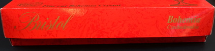 Champagneglas, 12 st, ''Bristol'', Bohemia Crystal, Tjeckoslovakien.