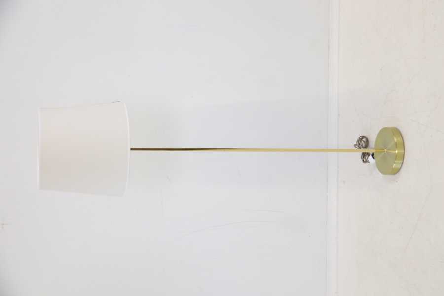 Golvlampa, metall.