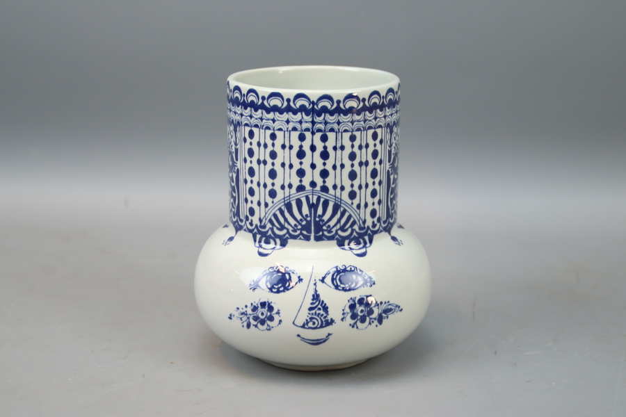 Björn Wiinblad, vas, porslin, Nymölle, 1960-tal.