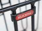 Cykelkorg, metall, Klickfix.