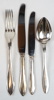 Bestickservis, 36 delar, nysilver, ''Svensk Spets''.
