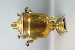 Samovar, gulmetall, Ryssland.