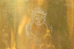 Samovar, gulmetall, Ryssland.