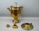 Samovar, gulmetall, Ryssland.