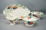 Matservis, 22 delar, porslin, "Amapola", Villeroy & Boch.