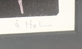 Åke Holm, linoleumsnitt, 3 st, numrerade, signerade.