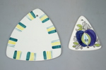 SKärbrädor, 2 st, porslin, "Primula" och "Eden", Rörstrand.