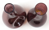 Bulbvaser, 4 st, glas, bl.a Eneryda Glasbruk.