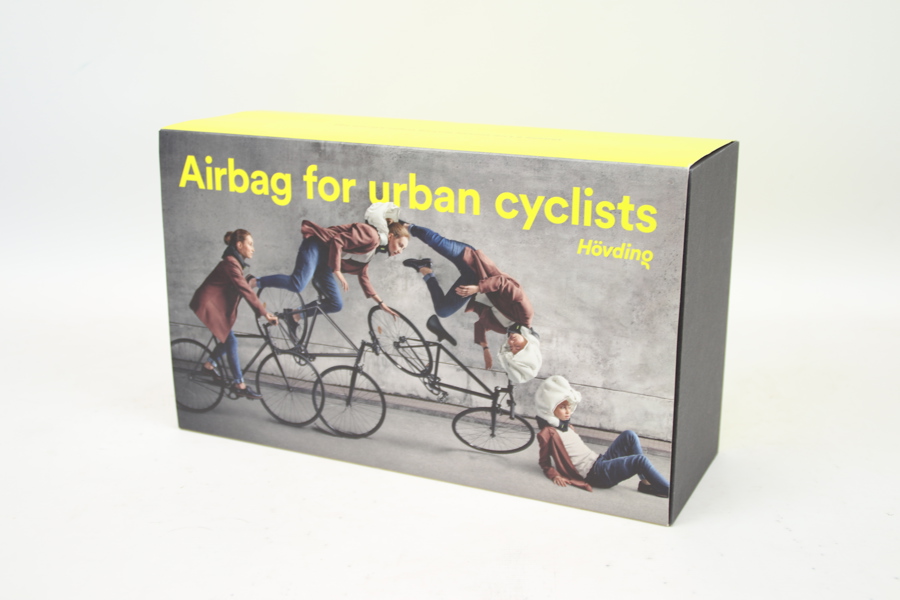 Cykelhjälm/airbag, Hövding 3.