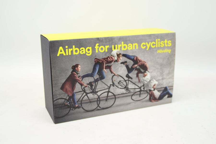 Cykelhjälm/airbag, Hövding 3.