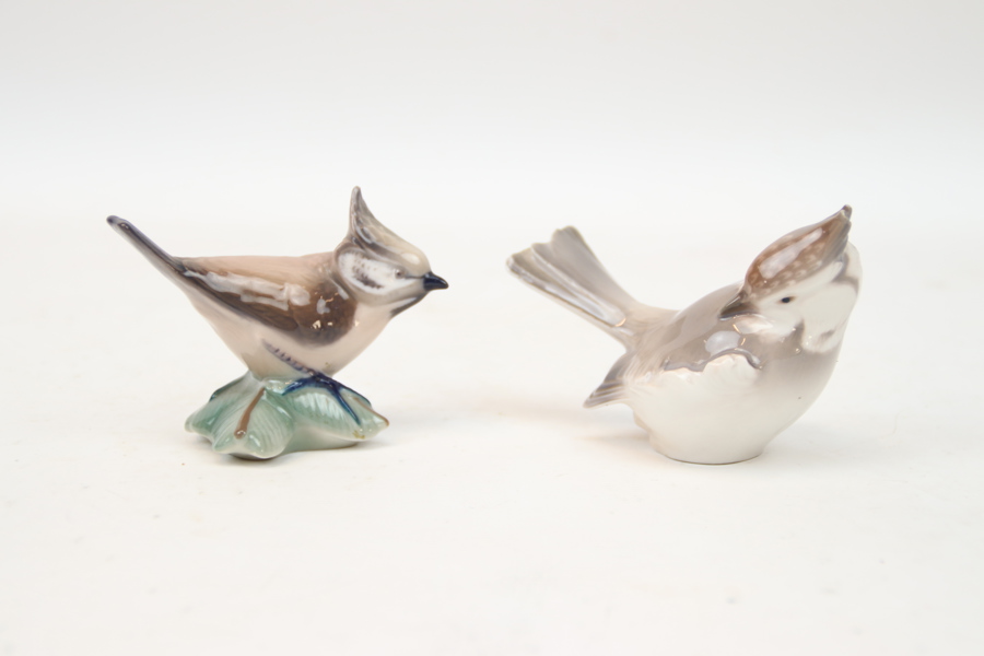 Figuriner, 2 st, porslin, Dahl Jensen och Bing & Gröndahl.