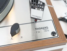 Skivspelare, Thorens, pickup Ortofon OM 10, samt förstärkare.