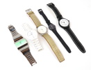 Armbandsur, 5 st, Storm, Skagen och Swatch.
