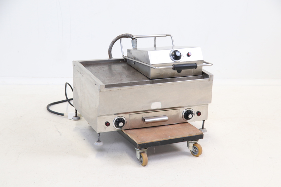 Stekbord med klämgrill.