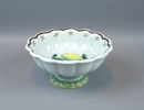 Arthur Percy, fruktskål, flintgods, ''Citron'', Gefle.