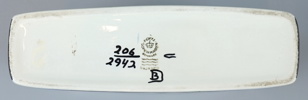 Berte Jessen, vas, fajance, Royal Copenhagen, nr 206/2942.