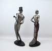 Michael Katok, figuriner, 2 st, konstmassa, Austin Productions.