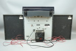 Stereo, Philips AS 680C, samt högtalare, ett par, Thomson A280.