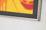 Johnny Acosta, färgserigrafi nr 4/250, signerad.