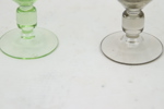 Likörglas, 12 st, Trelleborgs Glasbruk, 1900-talets första hälft.