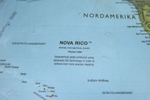 Jordglob med belysning, Nova Rico, Italien.