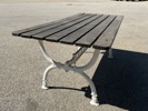 Trädgårdsbord, aluminium/trä, Byarum.