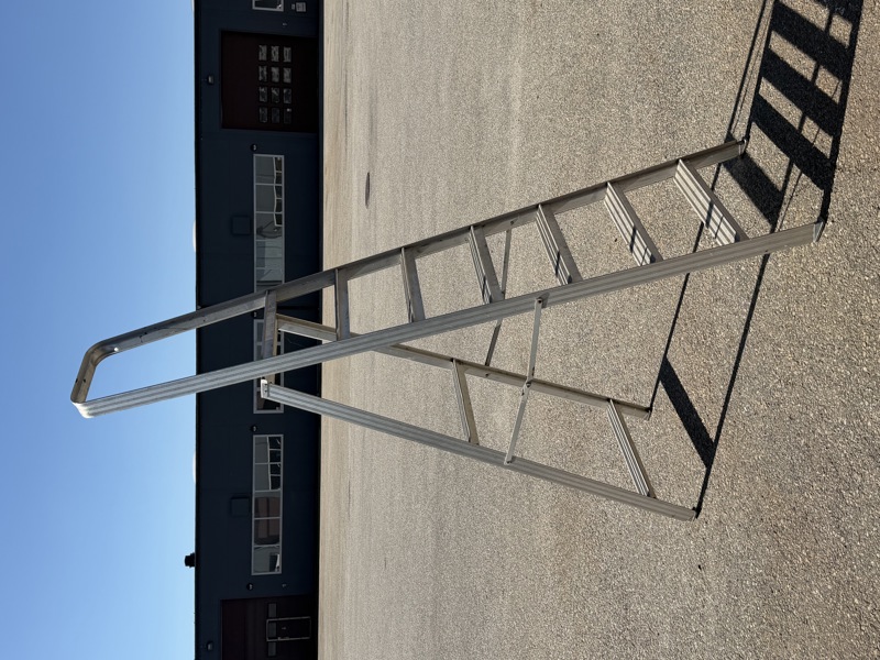 Trappstege, aluminium, Plastmetall, Värnamo.