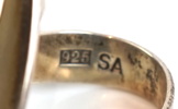 Halsband, örhängen m.m 8 delar, silver.