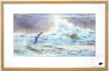 Hans Larsson, fågelmotiv, fine art print, provtryck, signerad.