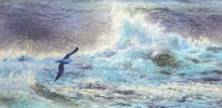 Hans Larsson, fågelmotiv, fine art print, provtryck, signerad.