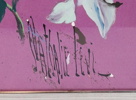 Nathalie Levi, gouache, 2 st, signerade.