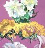 Nathalie Levi, gouache, 2 st, signerade.