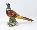 Figurin, fasan, porslin, Italien.