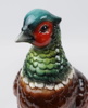 Figurin, fasan, porslin, Italien.