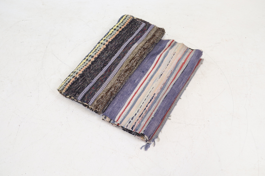Trasmattor, 2 st, textil.