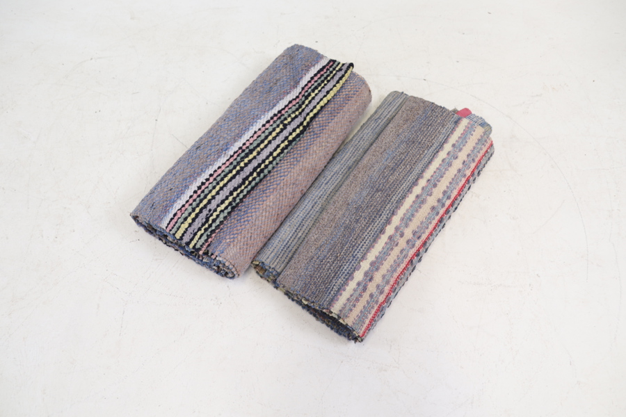 Trasmattor, 2 st, textil.
