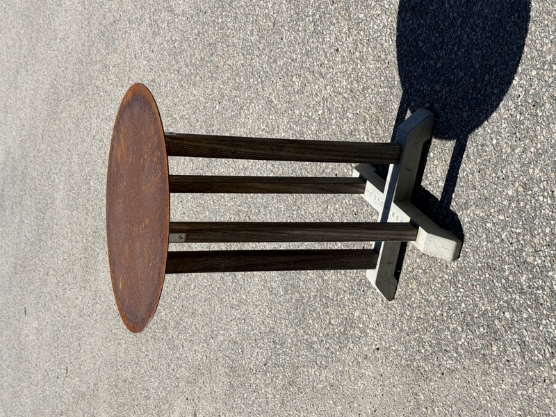 Trädgårdsbord, metall/trä/betong, Edblad & Co.