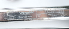 Skrivbordslampor, 2 st, metall, bl.a Artemide.