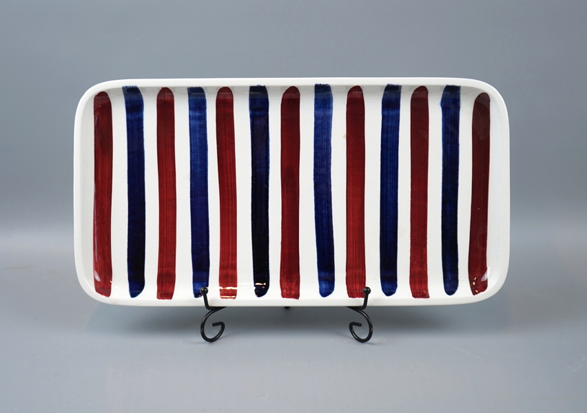 Marianne Westman, serveringsfat, porslin, ''Rando'', Rörstrand.
