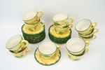 Lena A. Linderholm, kaffeservis, 12 delar, keramik.