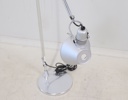 Michele De Lucchi & Giancarlo Fassina, golvlampor, justerbara, 2 st, metall, "Tolomeo", Artemide, Italien.