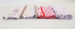 Trasmattor, 4 st, textil.