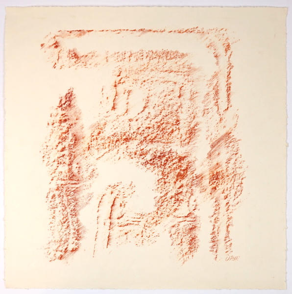 Ulla Viotti, pastell, signerad.