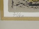 Lars Karlmark och Lennart Rosensohn, provtryck och litografi nr 41/90, signerade.