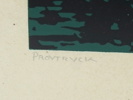 Lars Karlmark och Lennart Rosensohn, provtryck och litografi nr 41/90, signerade.